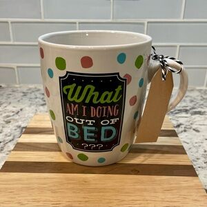Formation Brands Jumbo 26 oz Polka Dot Ceramic Mug - Multicolor